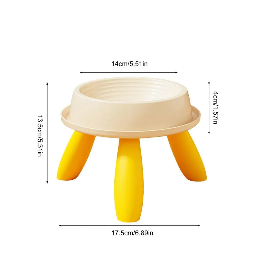 Fashionable Pet Feeding Bowl for Cats Dogs high Legged Bowl Anti-Vomit Pet Feeder Raised Kitten Dish for Puppy Daily Use