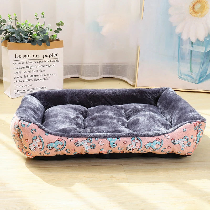 Cozy Plush Pet Bed – Ultra-Soft & Supportive Sleeping Nest for Dogs & Cats