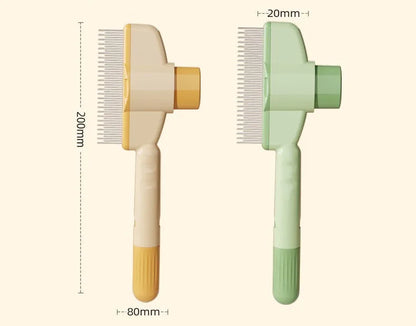 Dog Comb Pet Hair Remover One Button Dogs Brush Self-cleaning Cat Brush Massage Combs for Dog Grooming Brushes for Pet Products