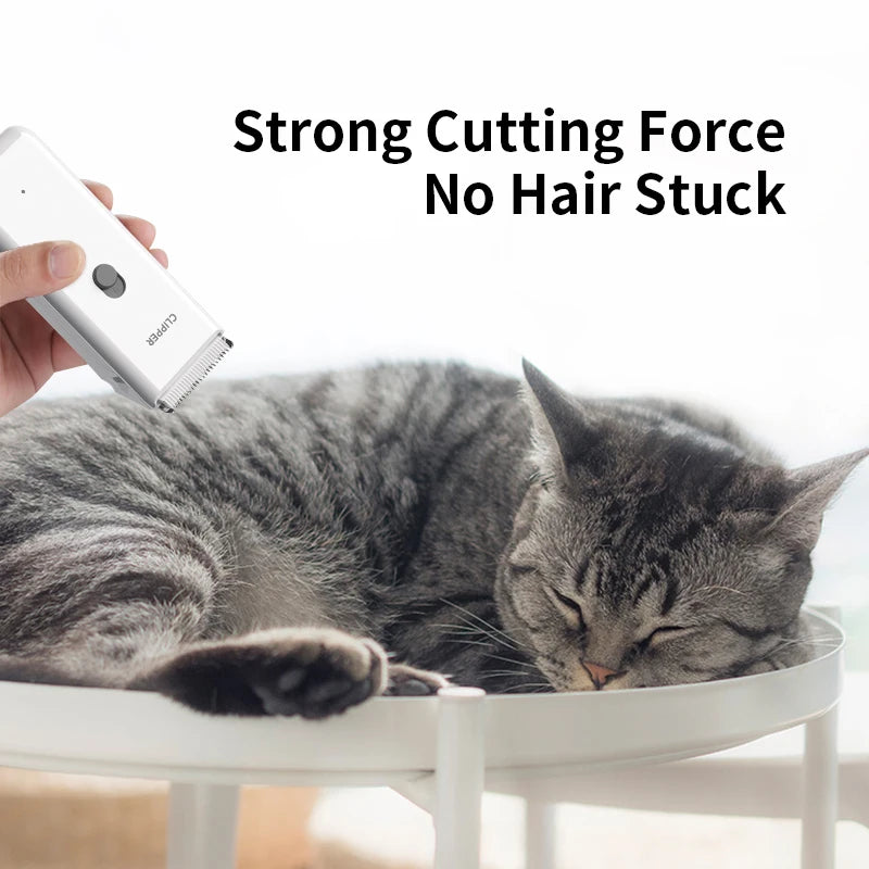 Pet grooming hospital for cats and dogs, low-noise electric push shear, electric waterproof, professional wireless shaving