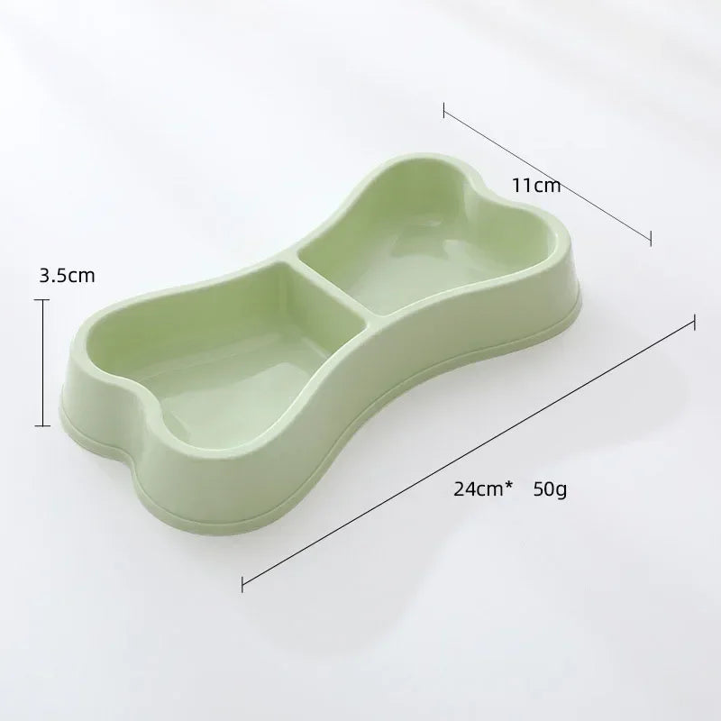 Puppy and kitten feeding supplies dual pet bowl dog food pet water dish feeder small dog