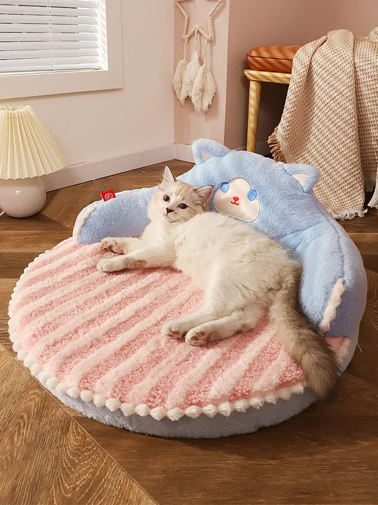HOOPET Cat Bed Pet Pad Cushion for Small Medium Dogs Sleeping Beds Cats Durable Mat Removable Mat Pet Supplies