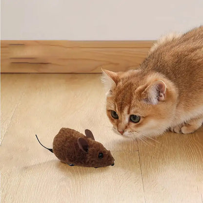 Pet Mouse Toy For Cats Dogs Plush Electronic Sound Interactive Smart Mice Animal Toys Self Fun Relieve Boredom