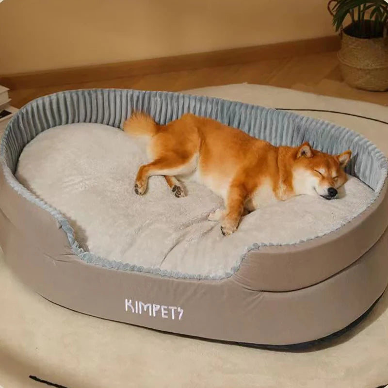 Pet Dog Bed Four Seasons Universal Big Size Extra Large Dogs House Sofa Kennel Soft Pet Dog Cat Warm Bed S-XXL Pet Accessories