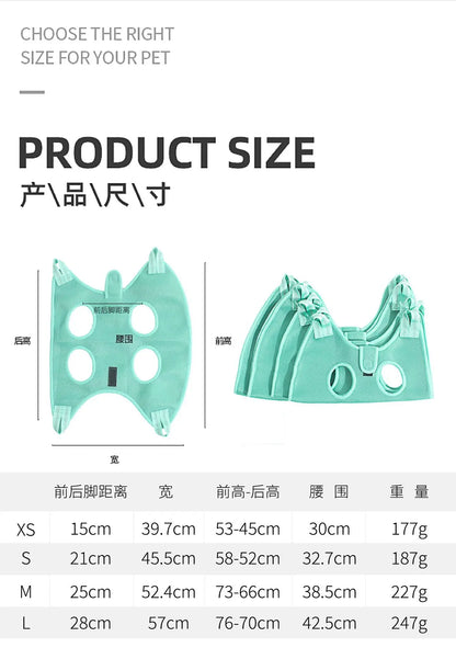 Cat Dog Grooming Nail Cutting Anti Scratch Bite Fixed Bag Bath Trimming Restraint Bag Pet Beauty Hammock Hanging Pet Supply Set