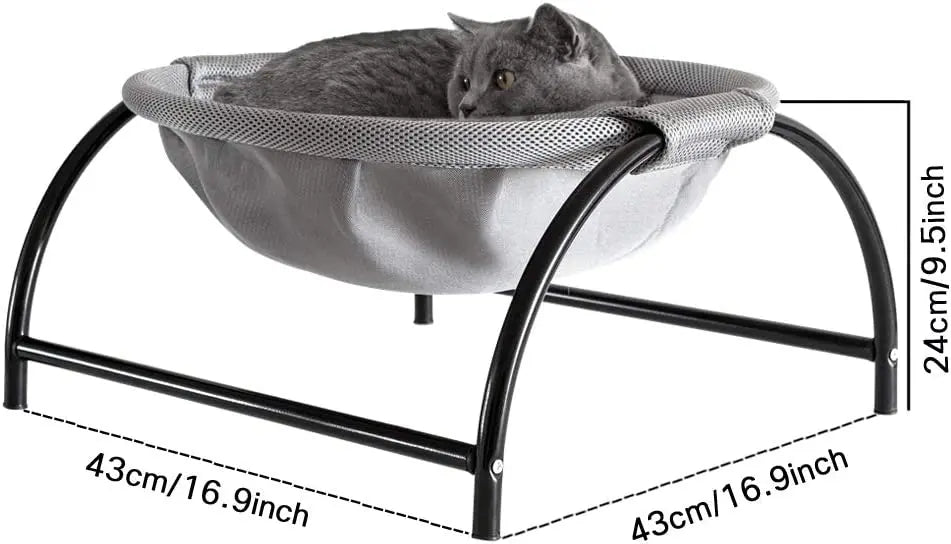 Cat Dog Bed Pet Hammock Cat Standing Bed Pet Supplies Full Wash Stable Structure, Detachable, Excellent Breathability