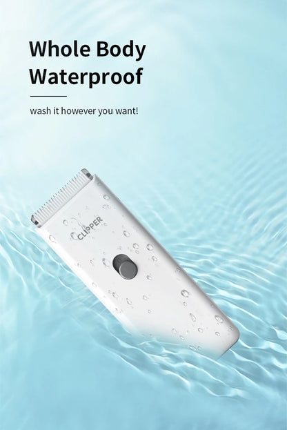 Pet grooming hospital for cats and dogs, low-noise electric push shear, electric waterproof, professional wireless shaving