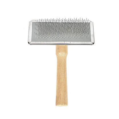 Pet Cat and Dog Grooming Supplies: Hair Remover Brush, Wood Combs, Flea Comb for Shedding