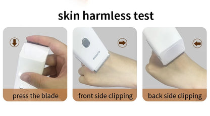 Pet grooming hospital for cats and dogs, low-noise electric push shear, electric waterproof, professional wireless shaving