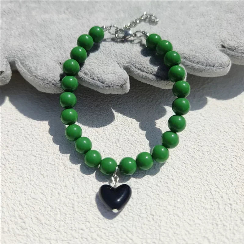 Cute Cat Collar Puppy Accessories Pet Pearl Collar Dog Princess Necklace Cat Jewelry Dog Chain Chihuahua Wedding Jewelry