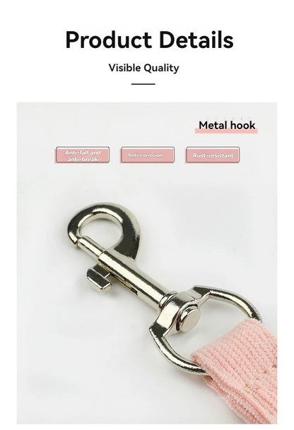 Cat Harness and Leash Sets Adjustable Dog Harness for Small Dog Leash Breashable Pet Harness Out Walking Dog Strap