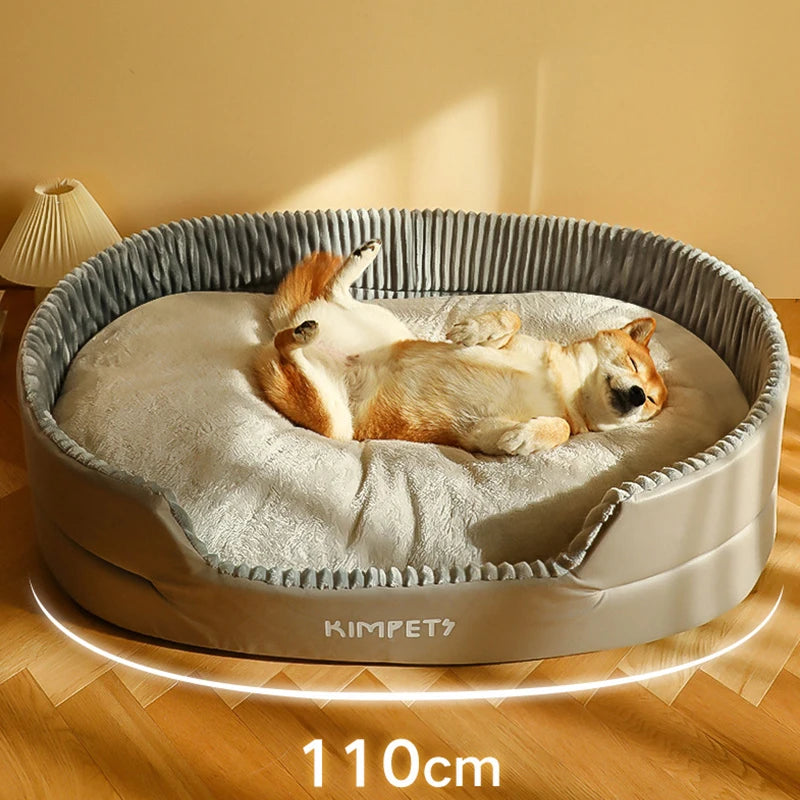 Pet Dog Bed Four Seasons Universal Big Size Extra Large Dogs House Sofa Kennel Soft Pet Dog Cat Warm Bed S-XXL Pet Accessories