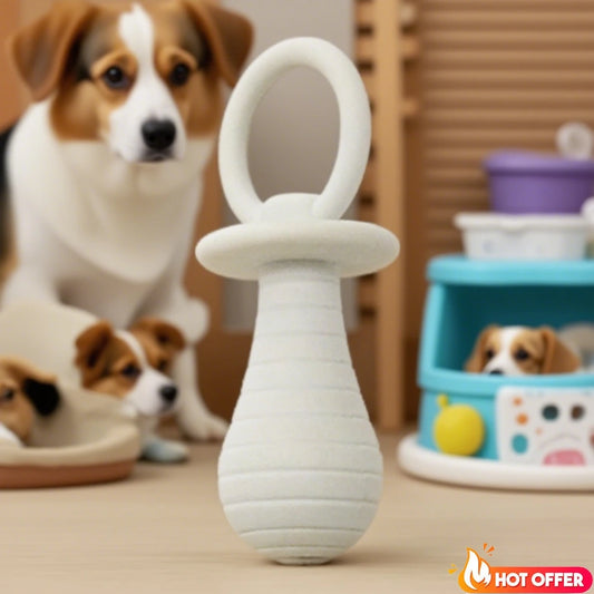 Pet Pacifier Rubber Toys for Newborn Dogs Cat Chew Toys Puppy Kitty  Products Dog Games Sound Squeaker