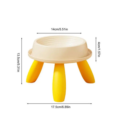 Fashionable Pet Feeding Bowl for Cats Dogs high Legged Bowl Anti-Vomit Pet Feeder Raised Kitten Dish for Puppy Daily Use
