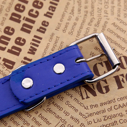 PU Cat Dog Collar with Scarf for Small Medium Dogs Chihuahua Corgi Puppy Adjustable Collars Pet Supplies accesorios para perros