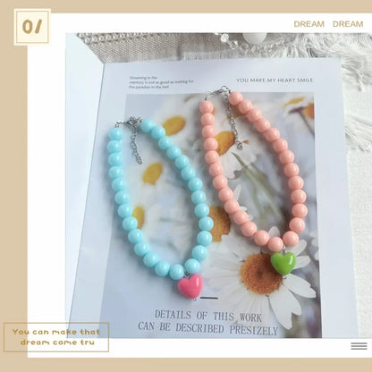 Cute Cat Collar Puppy Accessories Pet Pearl Collar Dog Princess Necklace Cat Jewelry Dog Chain Chihuahua Wedding Jewelry