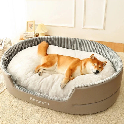 Pet Dog Bed Four Seasons Universal Big Size Extra Large Dogs House Sofa Kennel Soft Pet Dog Cat Warm Bed S-XXL Pet Accessories