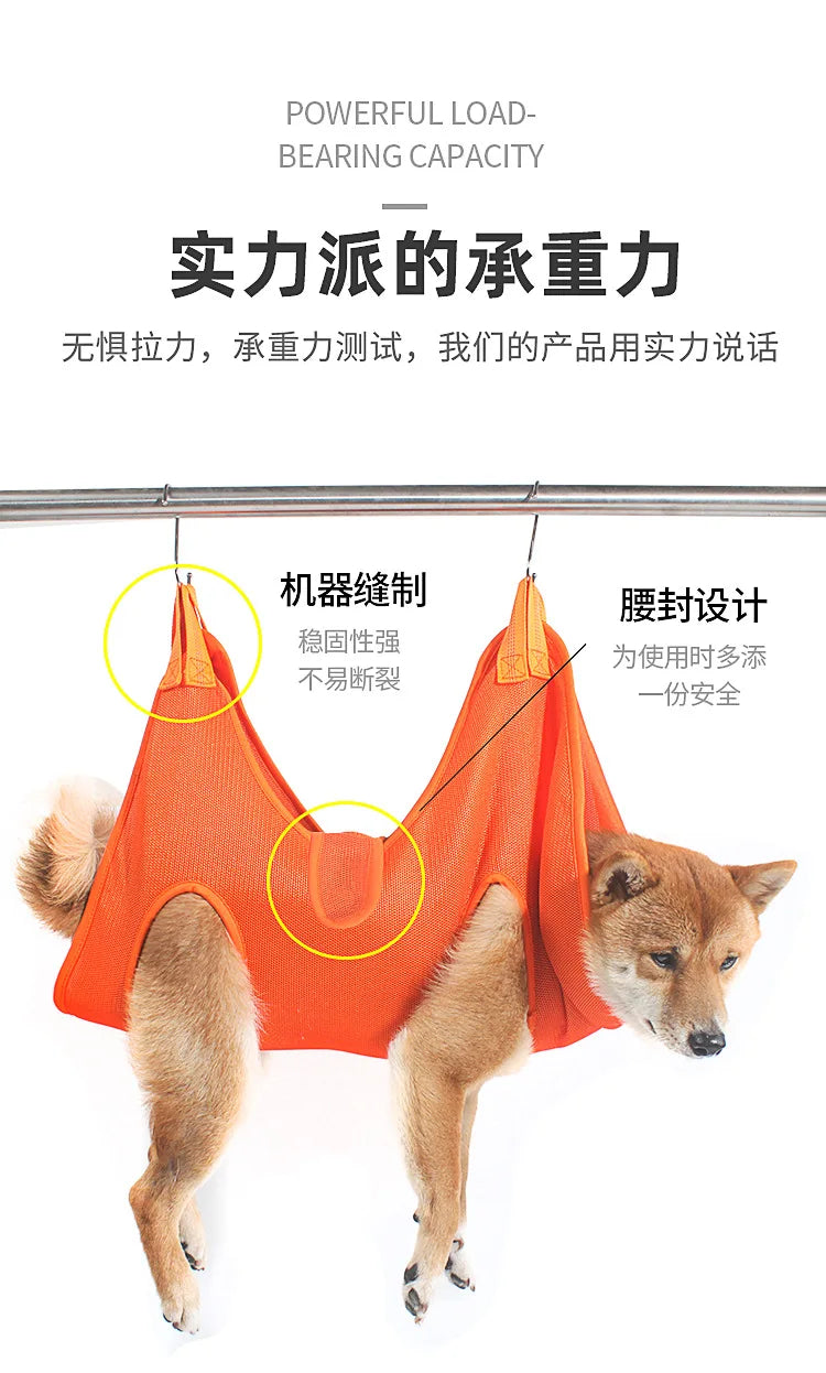 Cat Dog Grooming Nail Cutting Anti Scratch Bite Fixed Bag Bath Trimming Restraint Bag Pet Beauty Hammock Hanging Pet Supply Set