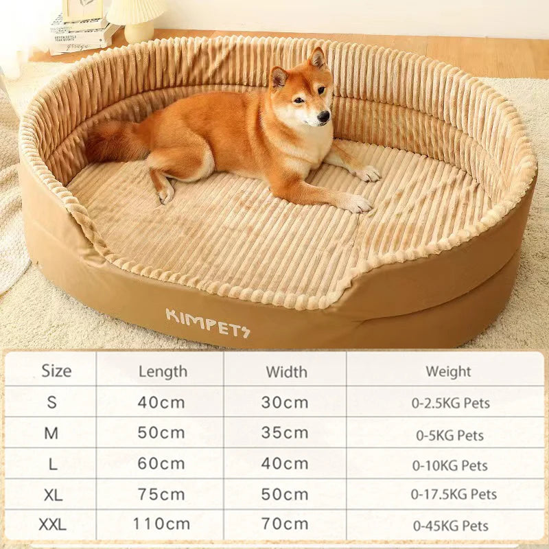 Pet Dog Bed Four Seasons Universal Big Size Extra Large Dogs House Sofa Kennel Soft Pet Dog Cat Warm Bed S-XXL Pet Accessories