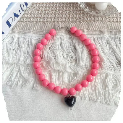 Cute Cat Collar Puppy Accessories Pet Pearl Collar Dog Princess Necklace Cat Jewelry Dog Chain Chihuahua Wedding Jewelry