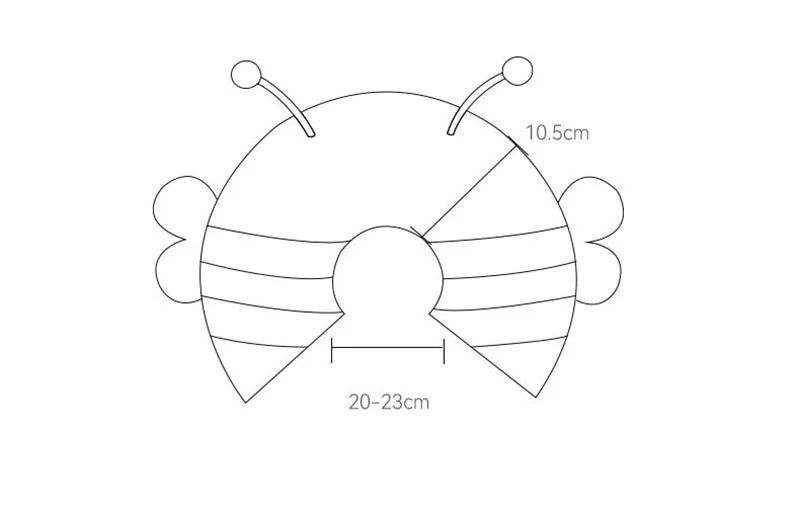 Animal Pet Elizabethan Collar Cat Postoperative Collar for Small Dogs Lick and Bite Protection Headgear Puppy Neck Accessories