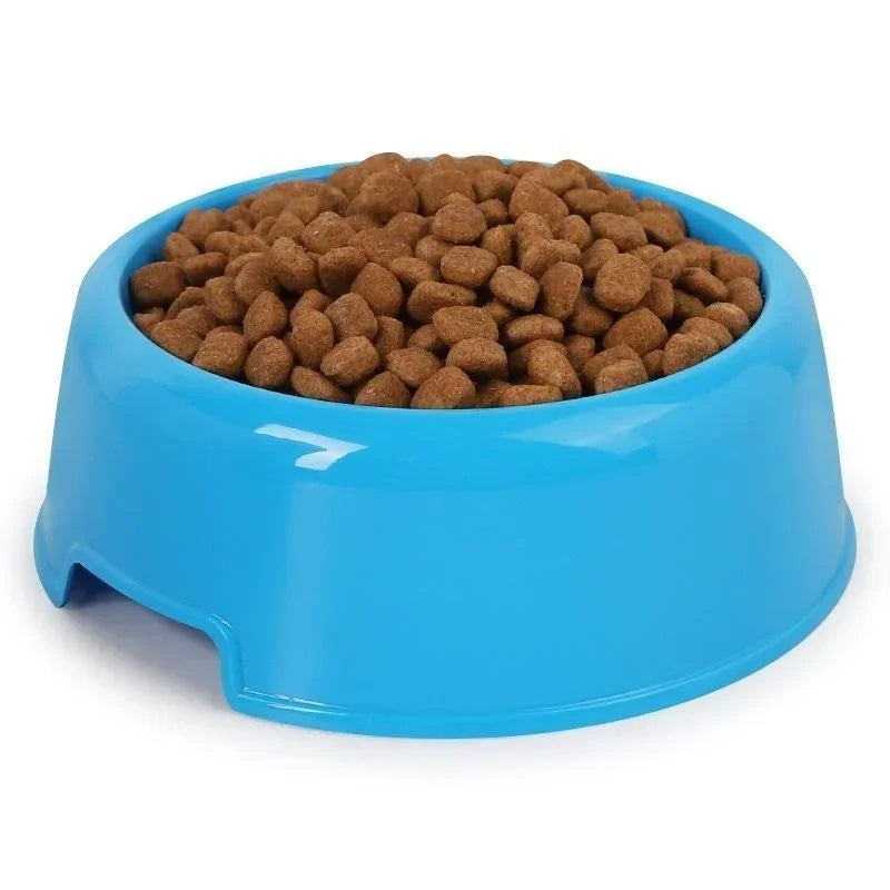 Pet Bowls Dog Cat Plastic Food Feeding Water Dish Bowl Feeder Pet Supplies  товары для собак  accesorios para perros