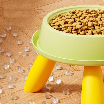 Fashionable Pet Feeding Bowl for Cats Dogs high Legged Bowl Anti-Vomit Pet Feeder Raised Kitten Dish for Puppy Daily Use
