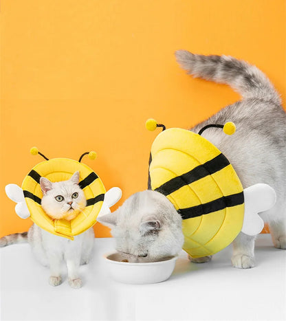 Animal Pet Elizabethan Collar Cat Postoperative Collar for Small Dogs Lick and Bite Protection Headgear Puppy Neck Accessories