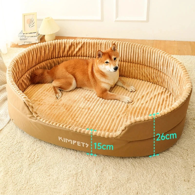 Pet Dog Bed Four Seasons Universal Big Size Extra Large Dogs House Sofa Kennel Soft Pet Dog Cat Warm Bed S-XXL Pet Accessories