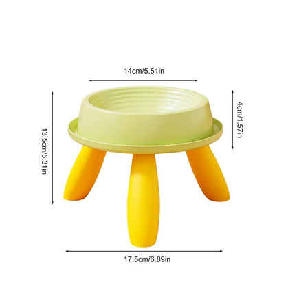 Fashionable Pet Feeding Bowl for Cats Dogs high Legged Bowl Anti-Vomit Pet Feeder Raised Kitten Dish for Puppy Daily Use